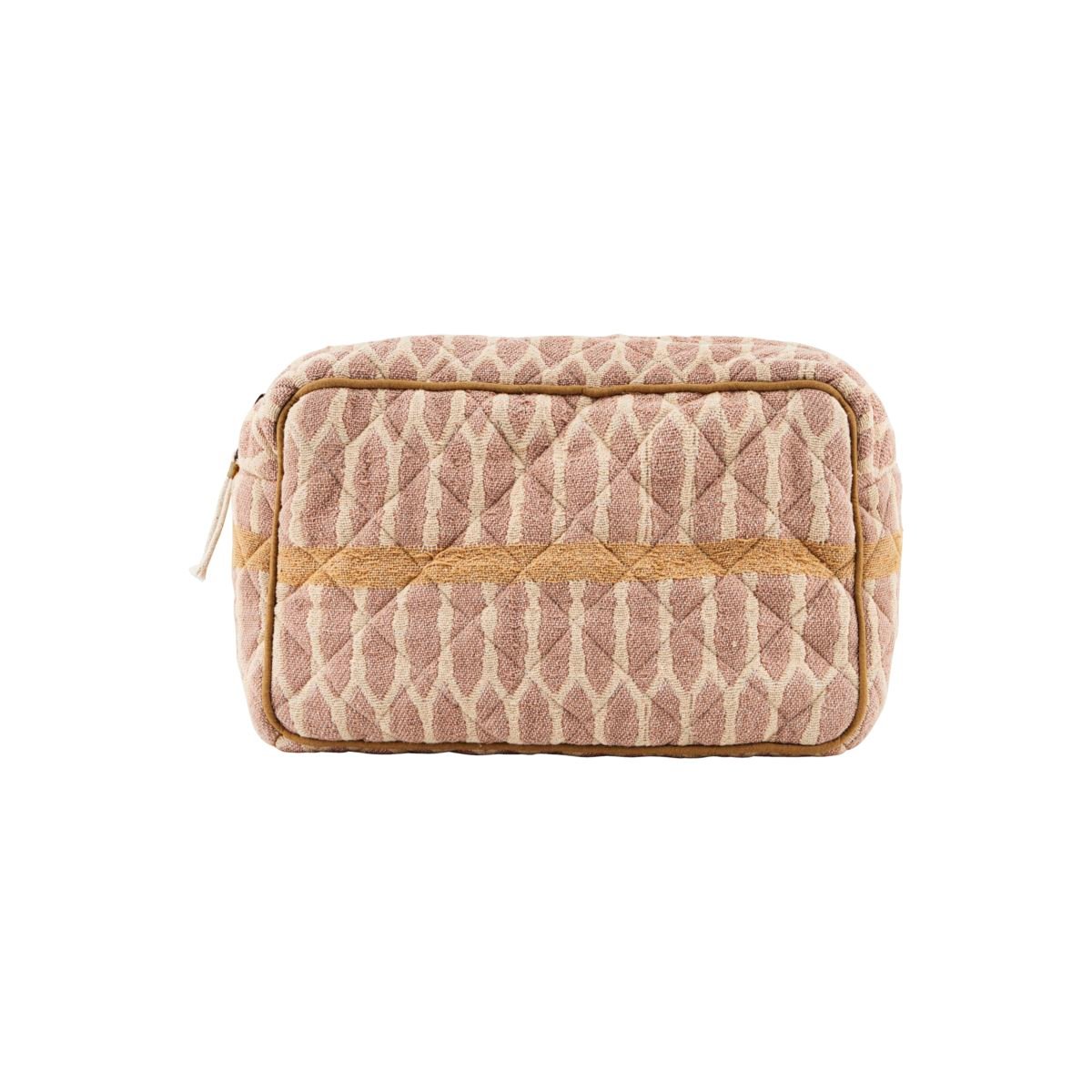 Meraki Makeup Bag Mustard Terracotta