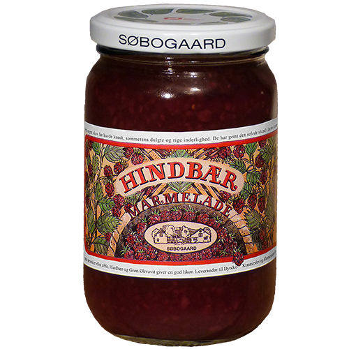 Søbogaard Hindbær Marmelade Ø (390 g)