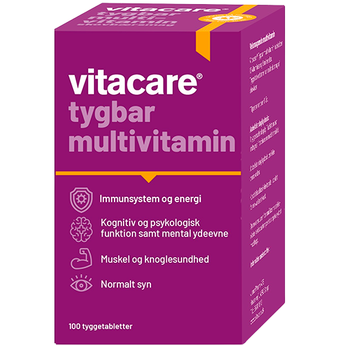 VitaCare Tygbar Multivitamin (100 tabletter)