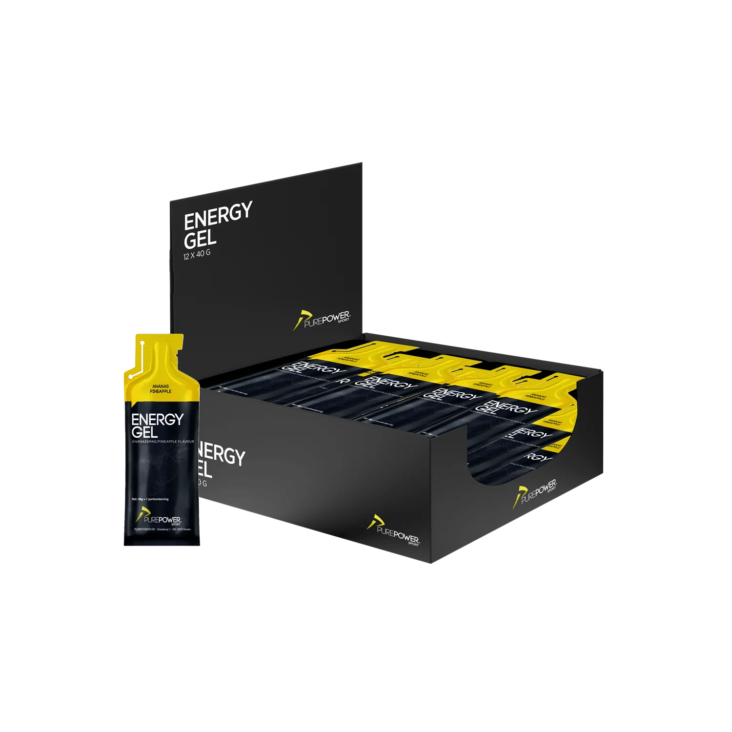 PurePower Energy Gel Ananas (12x40 g)