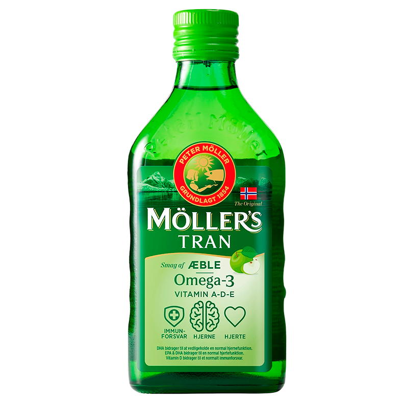 Møllers Tran Æble (250 ml)