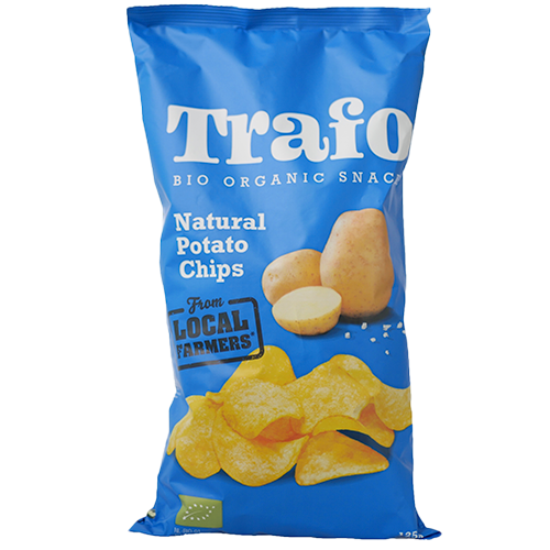 Biogan Kartoffelchips Med Salt Ø (125 g)