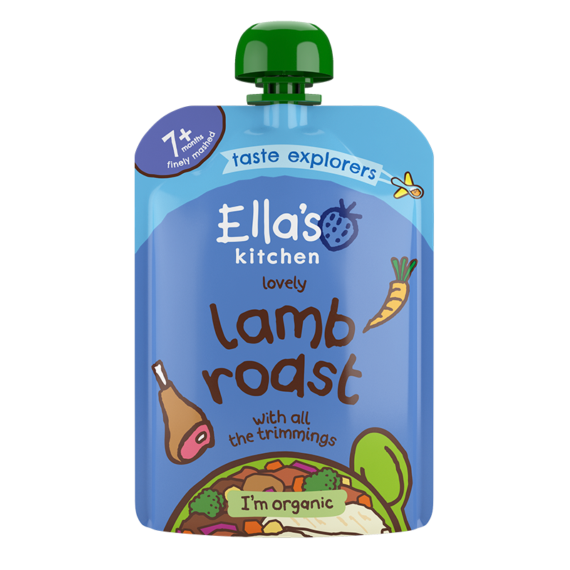 Ellas Kitchen Babymos Lam/Kartofel/Grøntsager Ø 7 Mdr (130 gr)