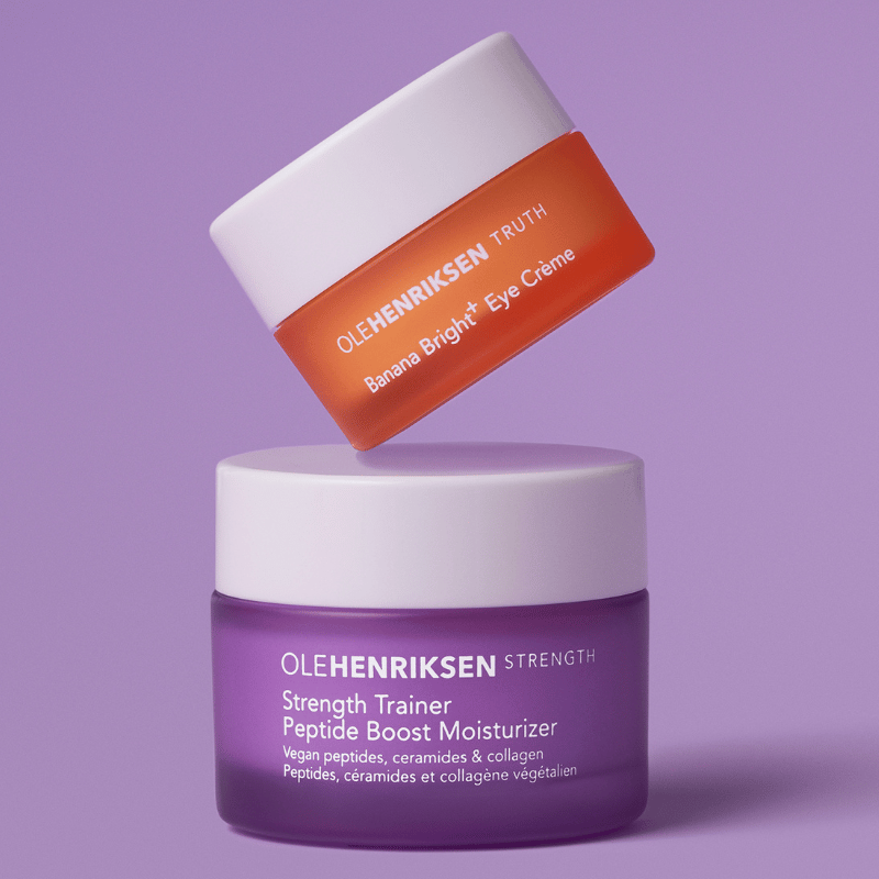 Ole Henriksen Strength Trainer Moist + Banana Brigth Eye Creme (1 sæt)