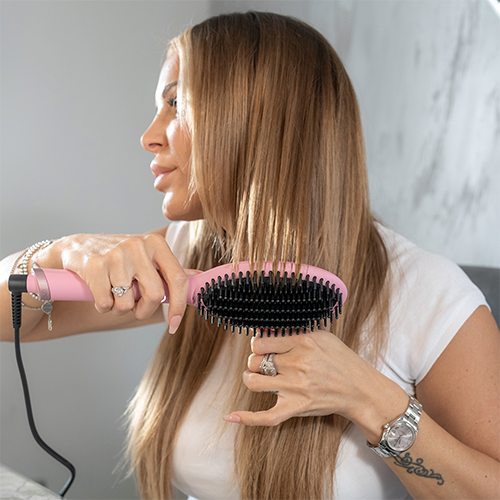 GHD Glide Smoothening Hot Brush Pink Limited Edition (1 stk)