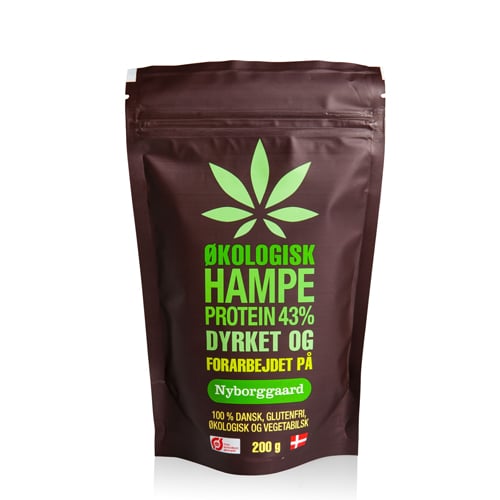 Nyborggaard Hampeprotein 43% Ø (200 gr)