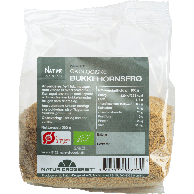 Natur Drogeriet Bukkehornsfrø Knust Ø (200 g)