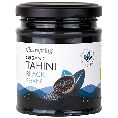 Clearspring Tahin Sort Sesam Ø (170 g)
