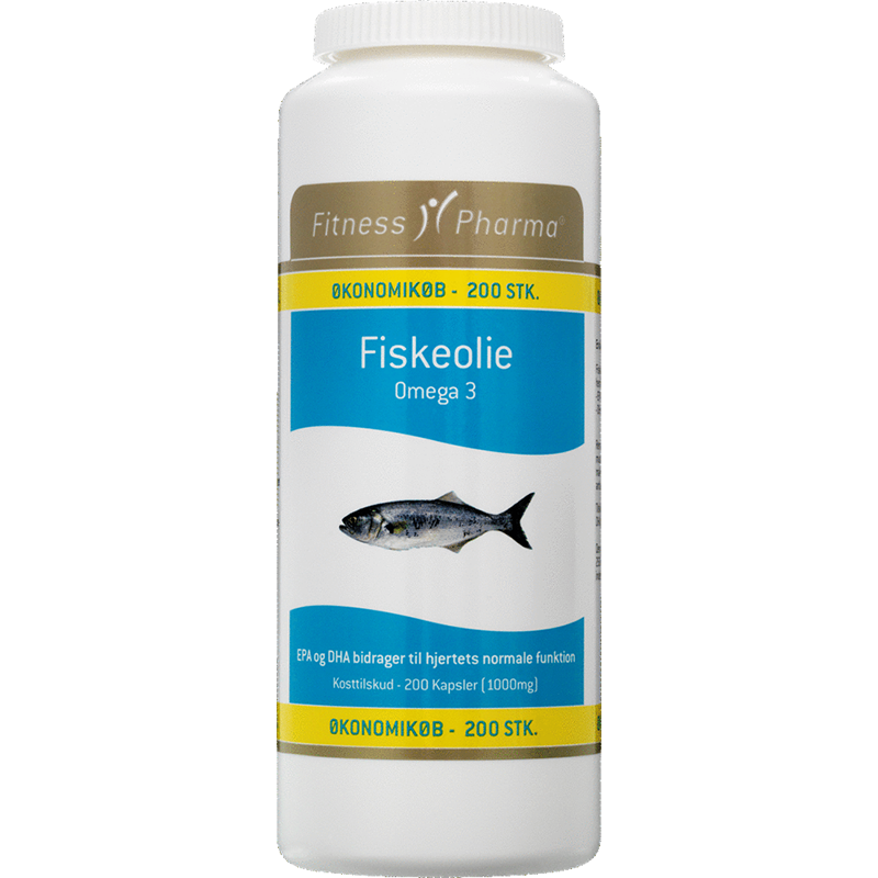 Fitness Pharma Fiskeolie (200 stk)
