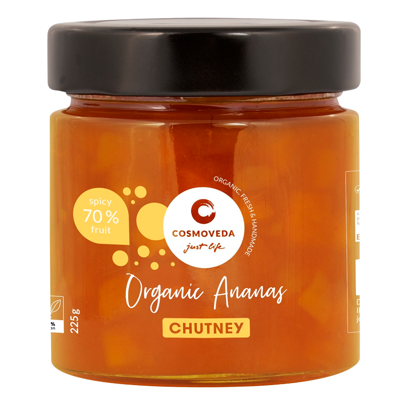 Cosmoveda Ananas Chutney  Ø (225 gr)