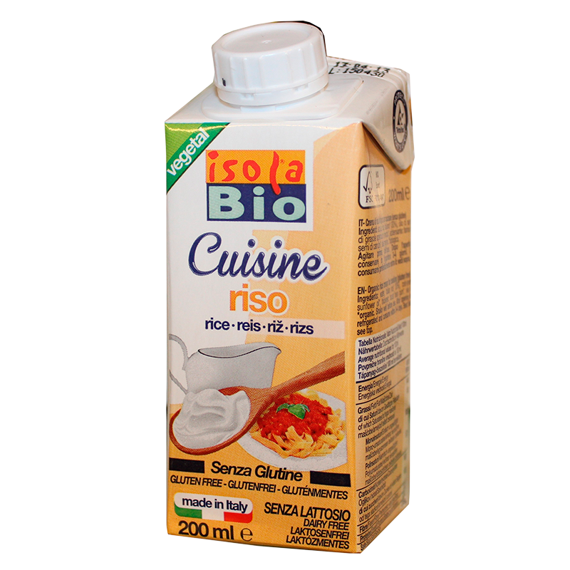 IsolaBIO Riscreme Vegansk Ø (200 ml)