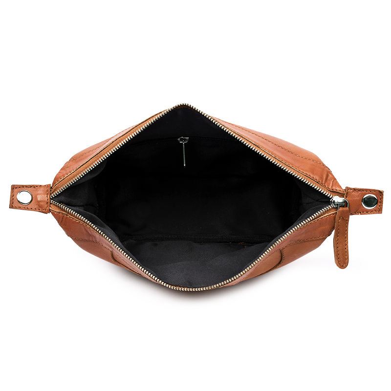 Njord Toilet Bag Kalveskind Cognac