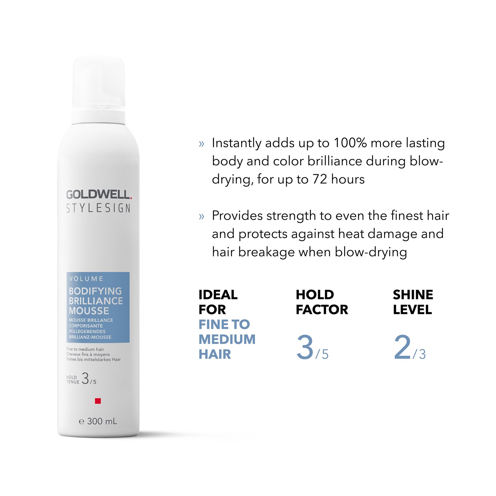Goldwell StyleSign Bodifying Brilliance Mousse (300 ml)