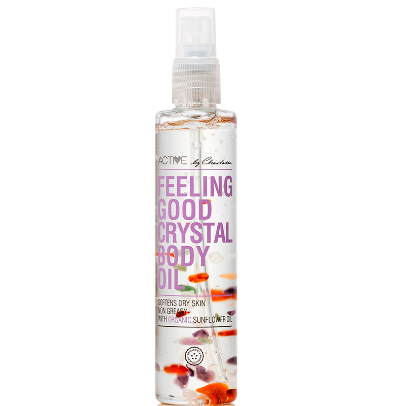 Active By Charlotte Feeling Good Crystal Body Oil (150 ml)