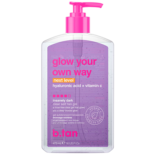 b.tan Glow Your Own Way Next Level Tan Gel (473 ml)