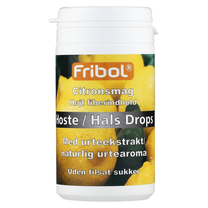 Fribol Hoste/Hals Drops Citron (60 g)