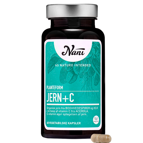 Nani Planteform Jern+C (60 kaps)