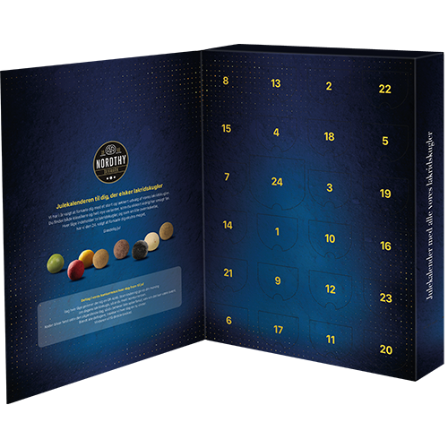 Nordthy Lakridskugle Julekalender (260 g)