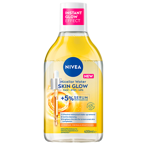 Nivea Micellar Water Glowing Skin (400 ml)