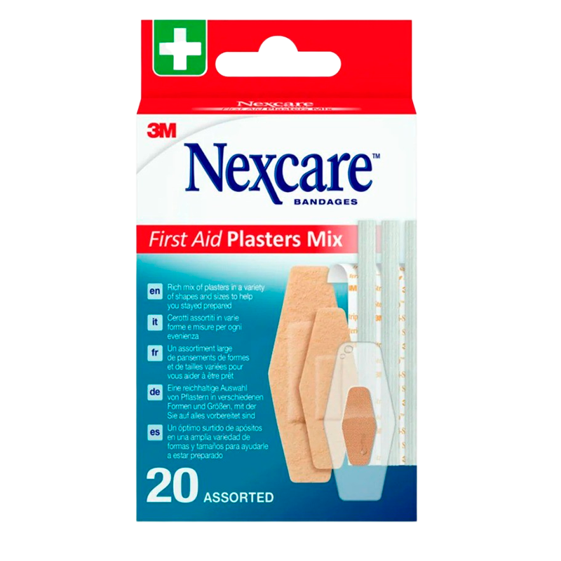 Nexcare Plaster Mix (20 stk)
