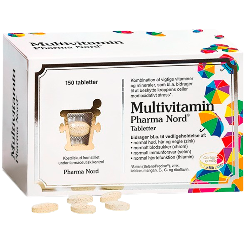 Pharma Nord Multivitamin (150 tabletter)