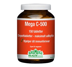 Health Care Mega C 500 mg (150 tabletter)