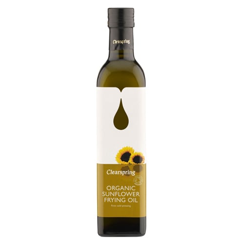 Clearspring Solsikke stegeolie Ø (500 ml)