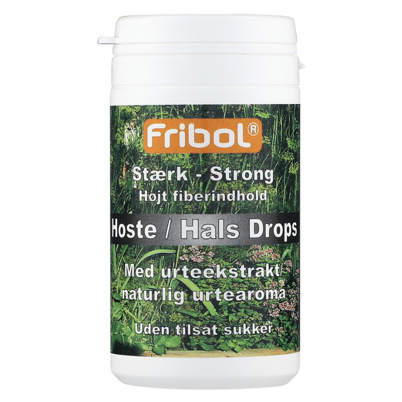 Fribol Hoste/Hals Drops Original Stærk (60 g)