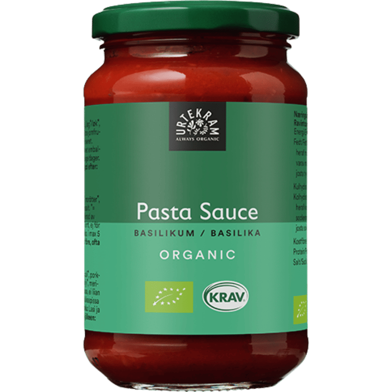 Urtekram Pastasauce Basilikum Ø (350 gr)
