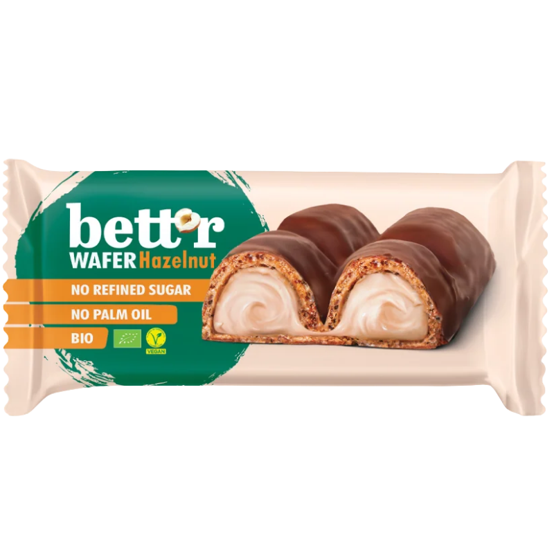 BETT'R Vaffel Hasselnød Ø (33 g)