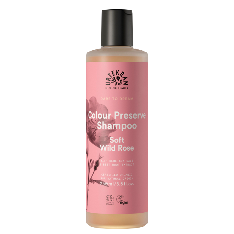 Urtekram Shampoo Soft Wild Rose (250 ml)