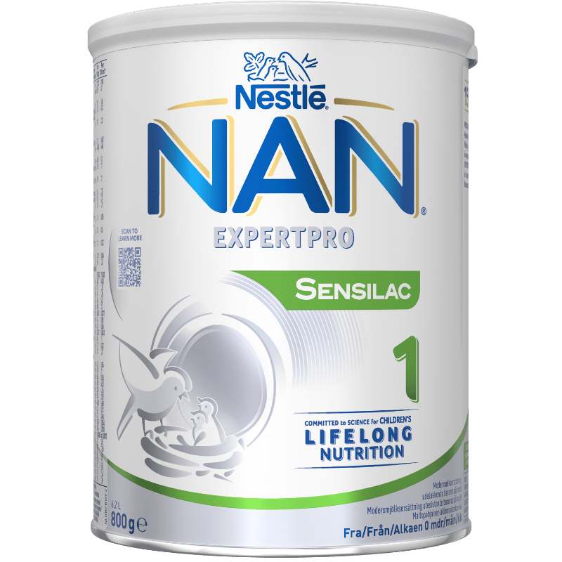 NAN Expertpro Sensilac 1 Modermælkserstatningpulver - Fra 0 mdr. (800 g)