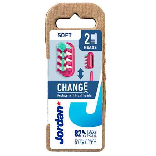 Jordan Change Refill Heads Soft - Assorteret Farver (2 stk)