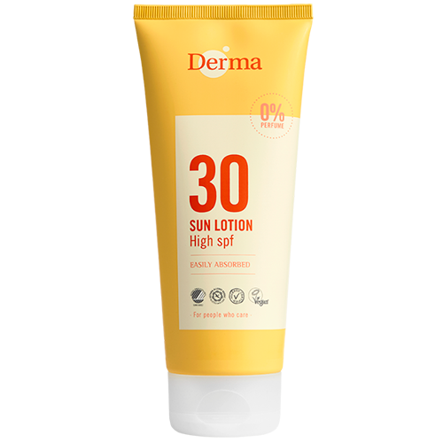 Derma Sun Sollotion Høj SPF 30 (200 ml)