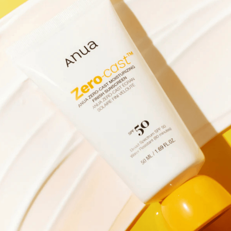 Anua Zero-Cast Moisturizing Finish Sunscreen SPF50 (50 ml)