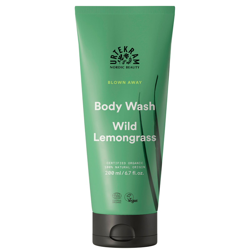 Urtekram Body Wash Wild Lemongrass (200 ml)