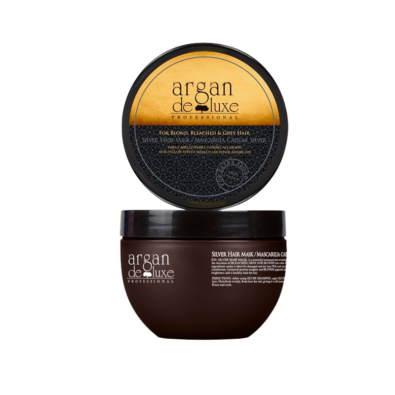 Argan De Luxe Remove Brassiness Silver Mask (500 ml)