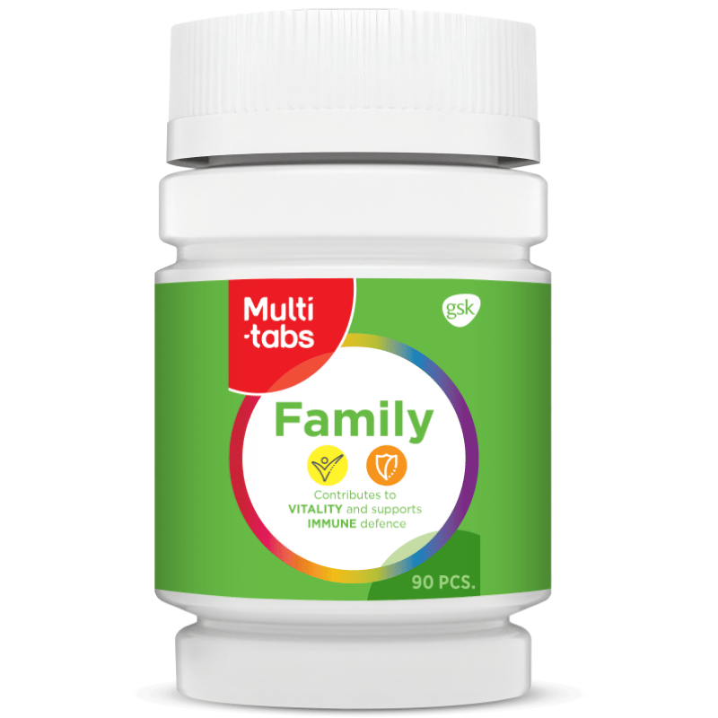 Multitabs Family Tabletter (90 stk)