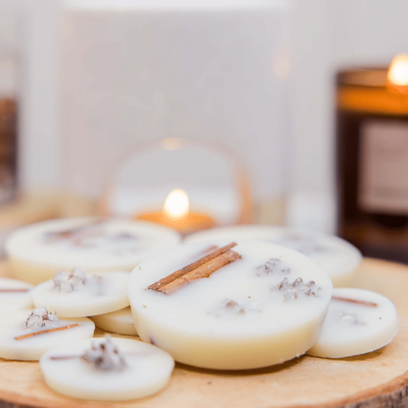 Ambience Stoneglow Vegansk Soja Duftvoks Palo Santo & Amber (10 stk)
