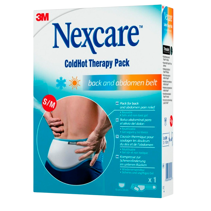 Nexcare ColdHot Therapy Pack - Back & Abdomen Belt S-M (1 stk)