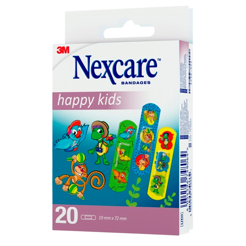 Nexcare Happy Kids Plastre (20 stk)