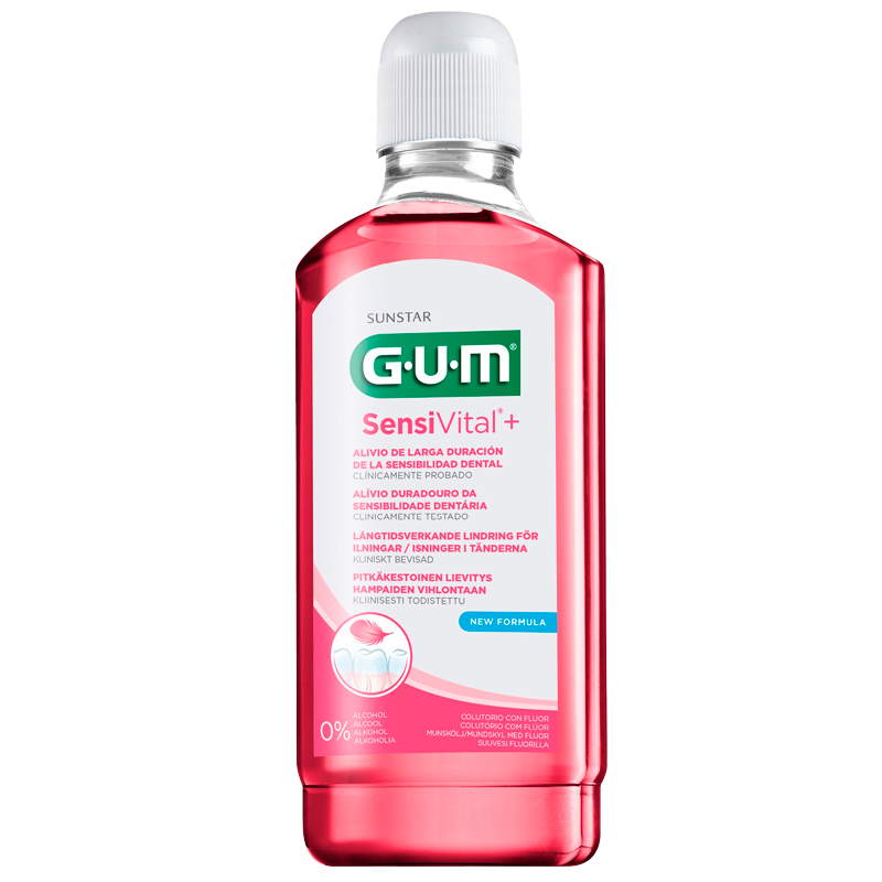GUM SensiVital Fluor Mundskyl (500 ml)