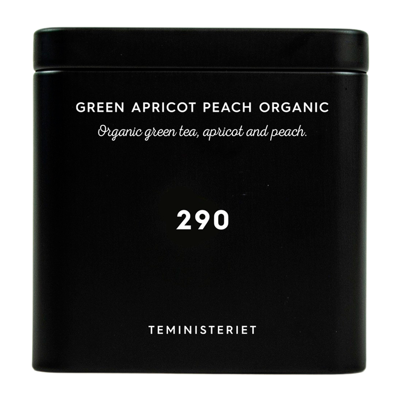 Teministeriet 290 Green Apricot Peach Organic Tin (100 g)