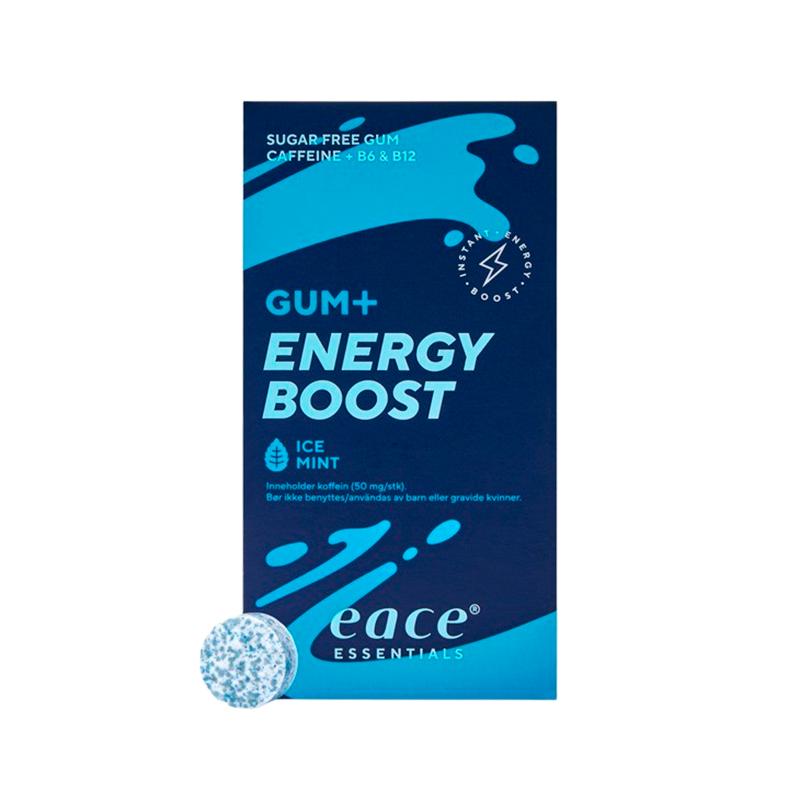 Eace Gum + Energy Boost (10 stk)