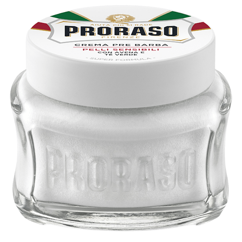 Proraso Pre-Shave Cream - Green Tea & Oatmeal (100 ml)