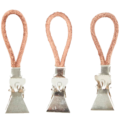 Meraki Håndklædeclips MKleather (3 stk)