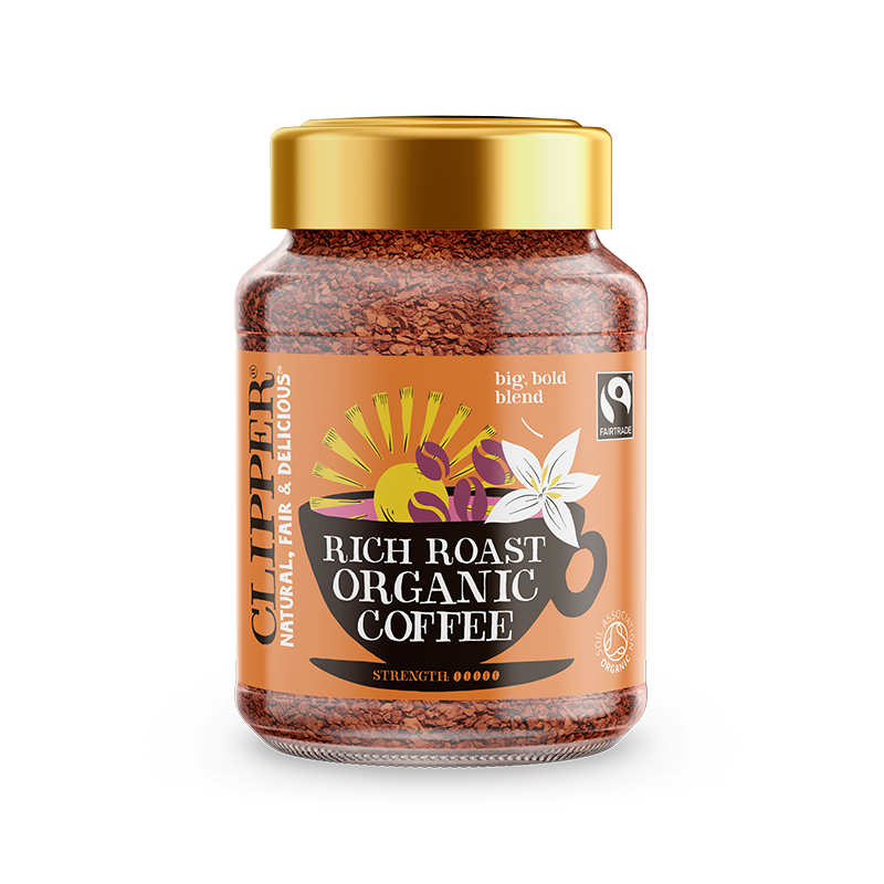 Clipper Instant kaffe Rich Roast Ø (100 g)