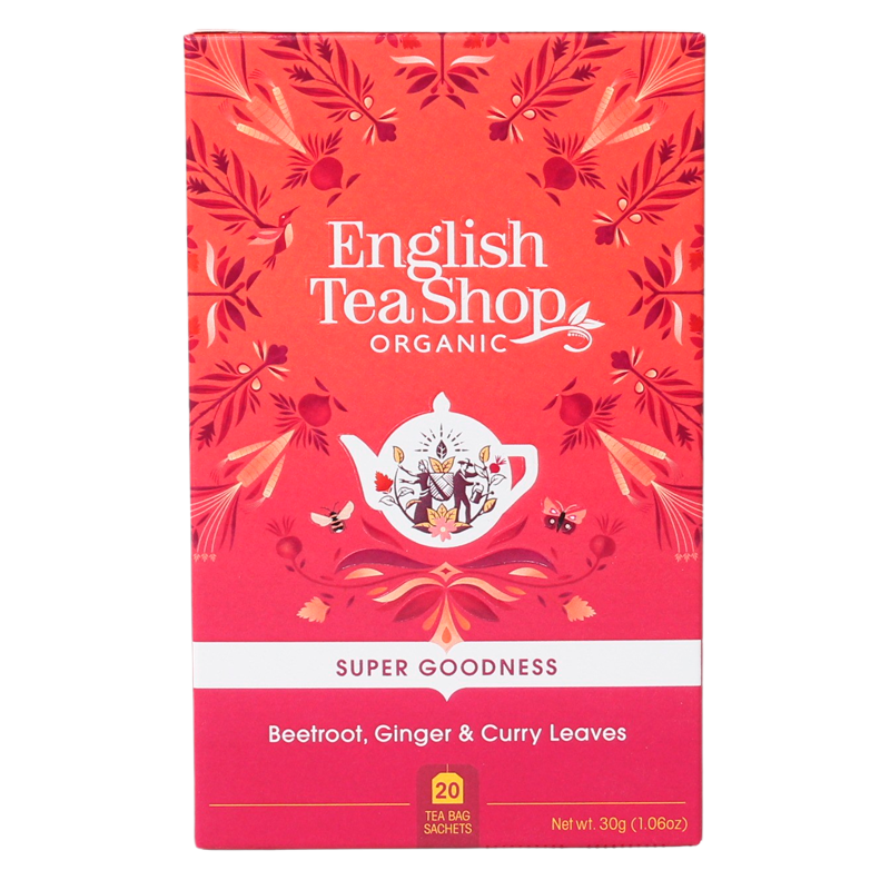 English Tea Shop Beetroot, Ginger & Curry Leaves Ø (20 breve)