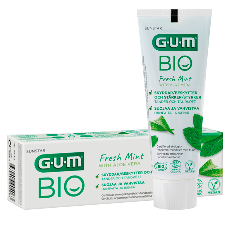 GUM Vegansk Tandpasta BIO Ø (75 ml)