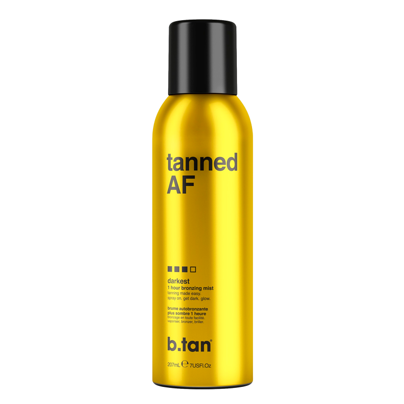 b.tan tanned AF 1 hour bronzing mist (spray) (200 ml)
